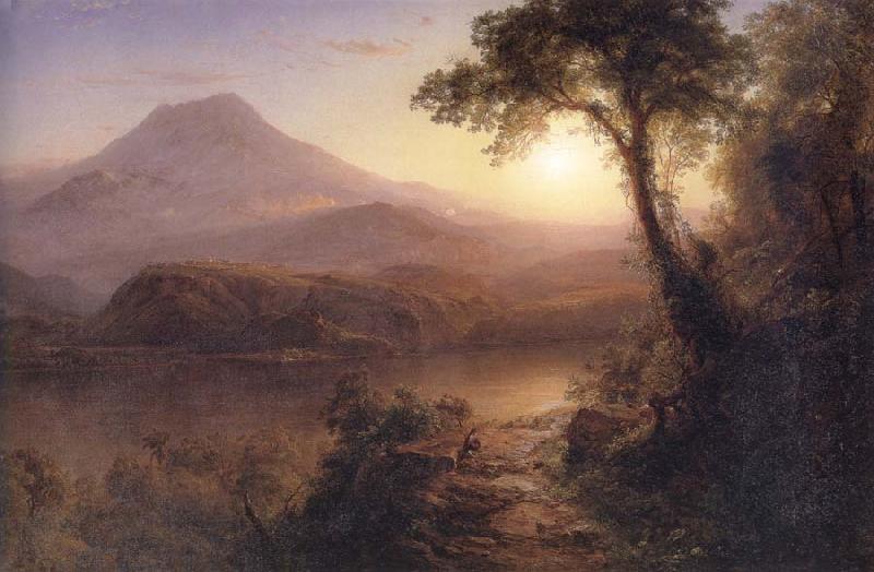 Frederic Edwin Church Tropical Scenery